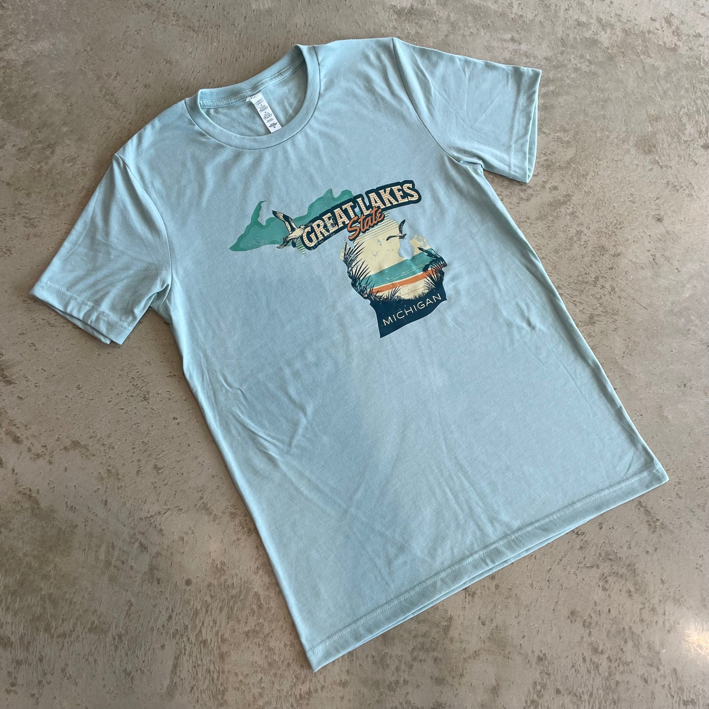 Great Lakes State Adult T-shirt