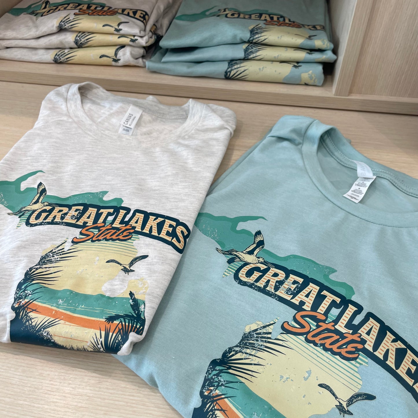Great Lakes State Adult T-shirt