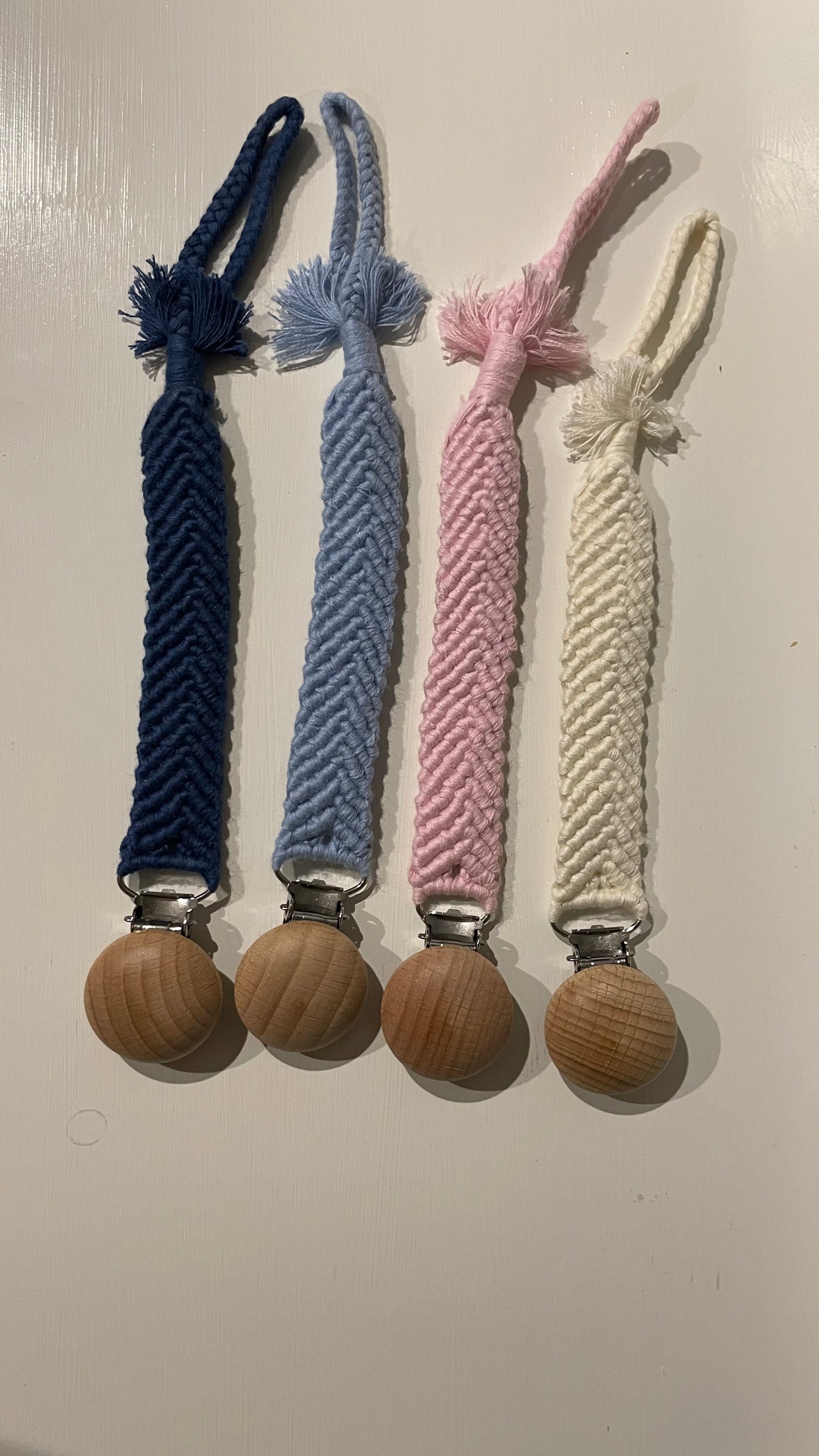 Macrame Pacifier Clip