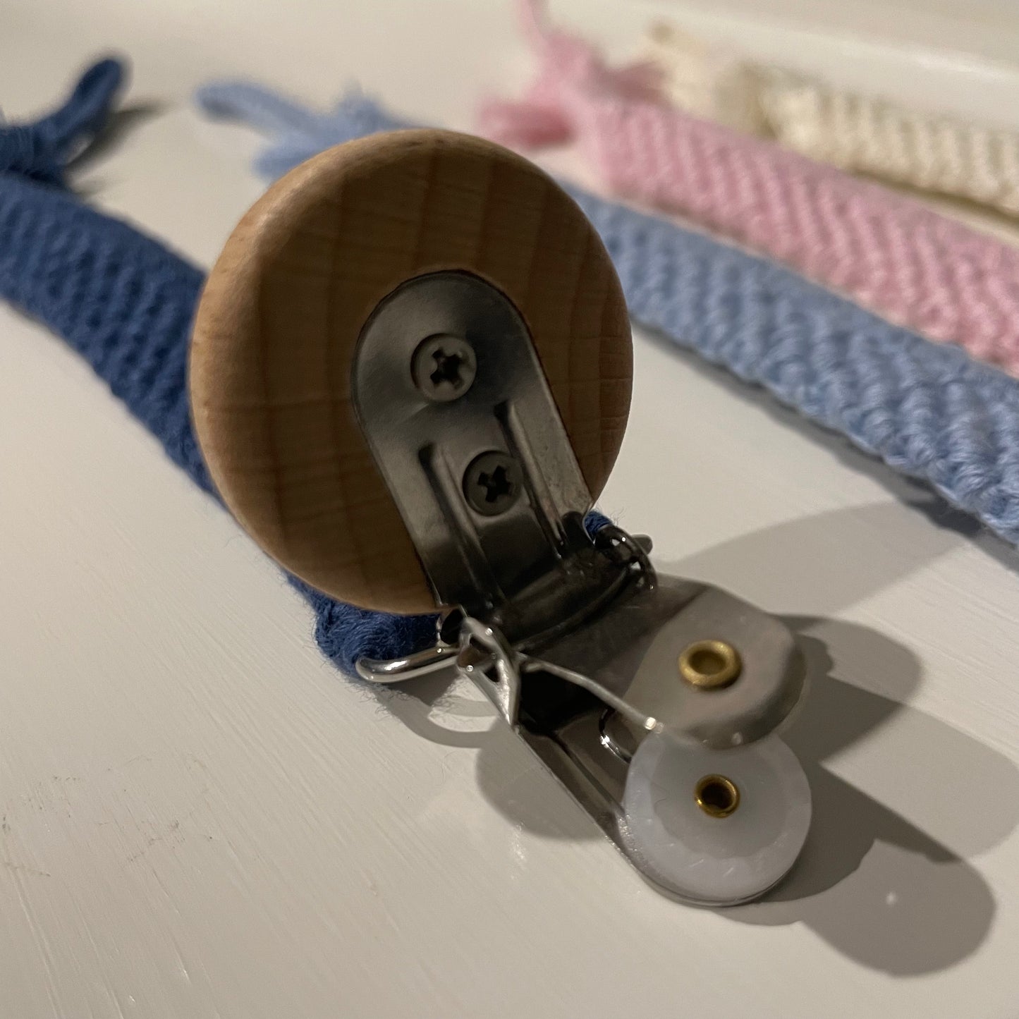 Macrame Pacifier Clip