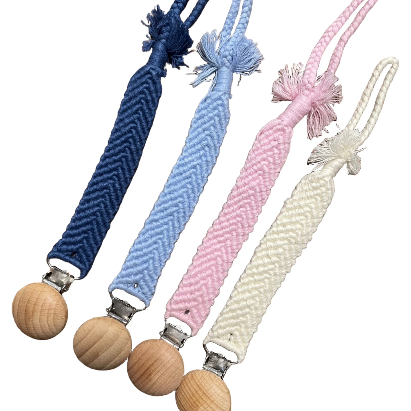 Macrame Pacifier Clip