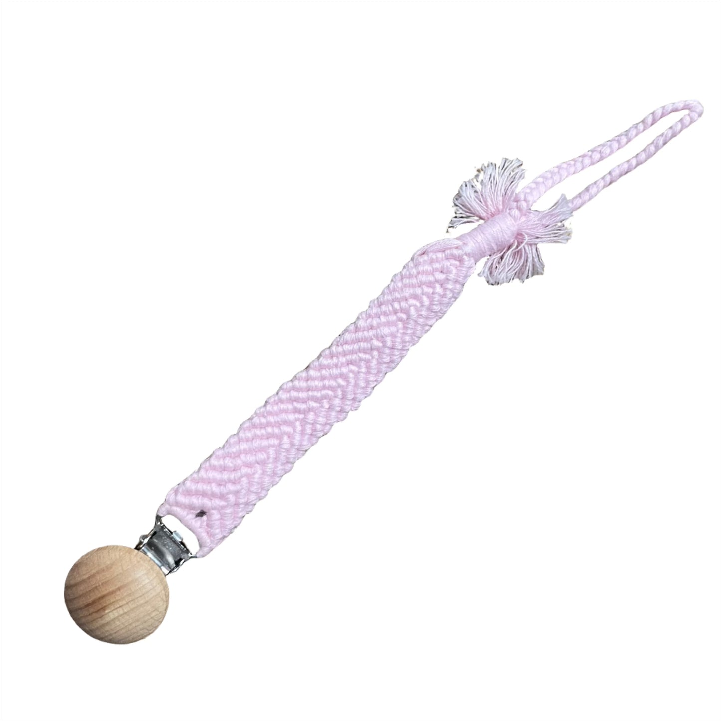 Macrame Pacifier Clip