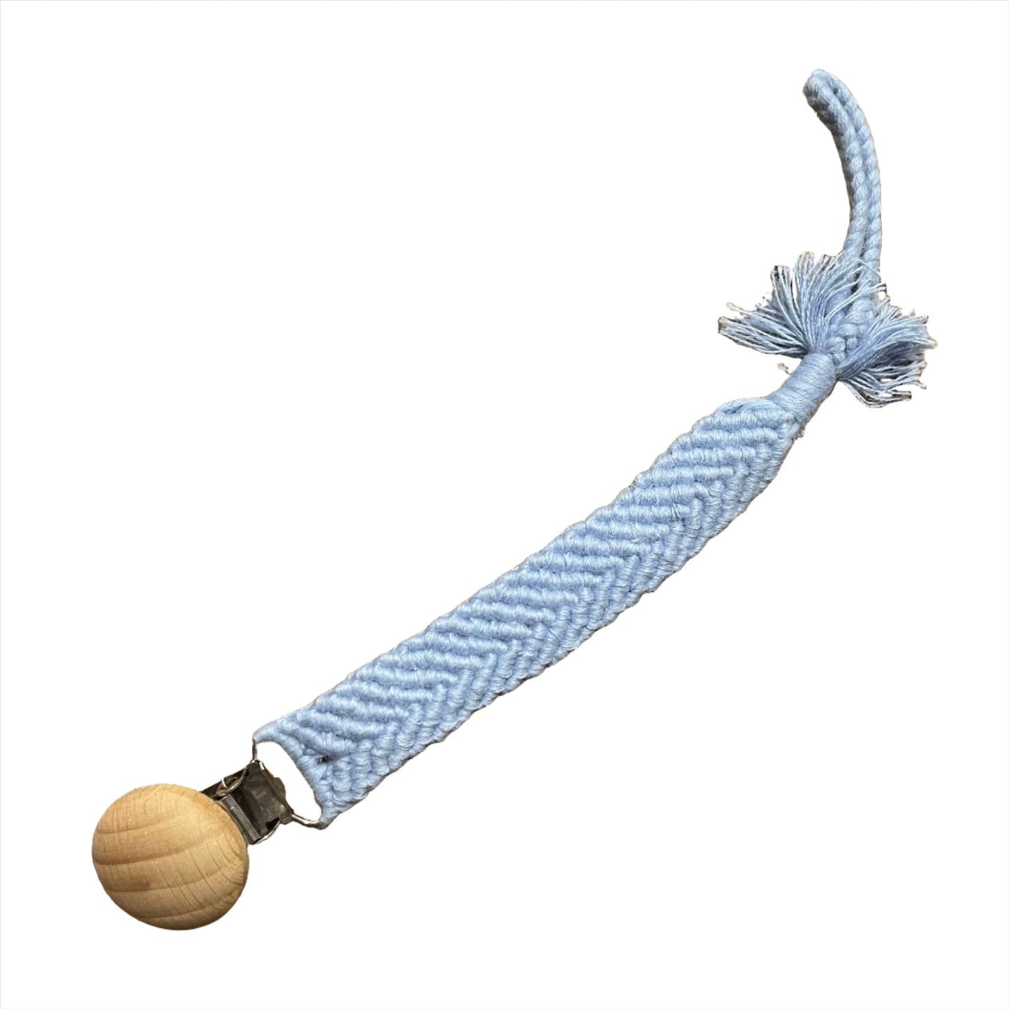 Macrame Pacifier Clip