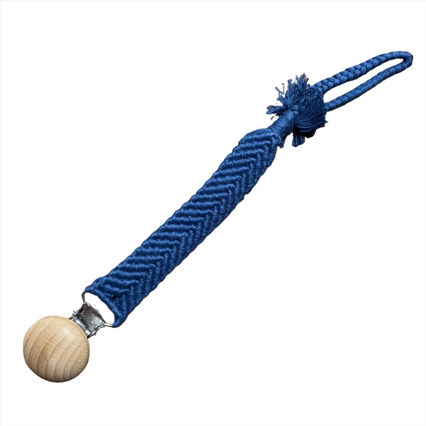 Macrame Pacifier Clip