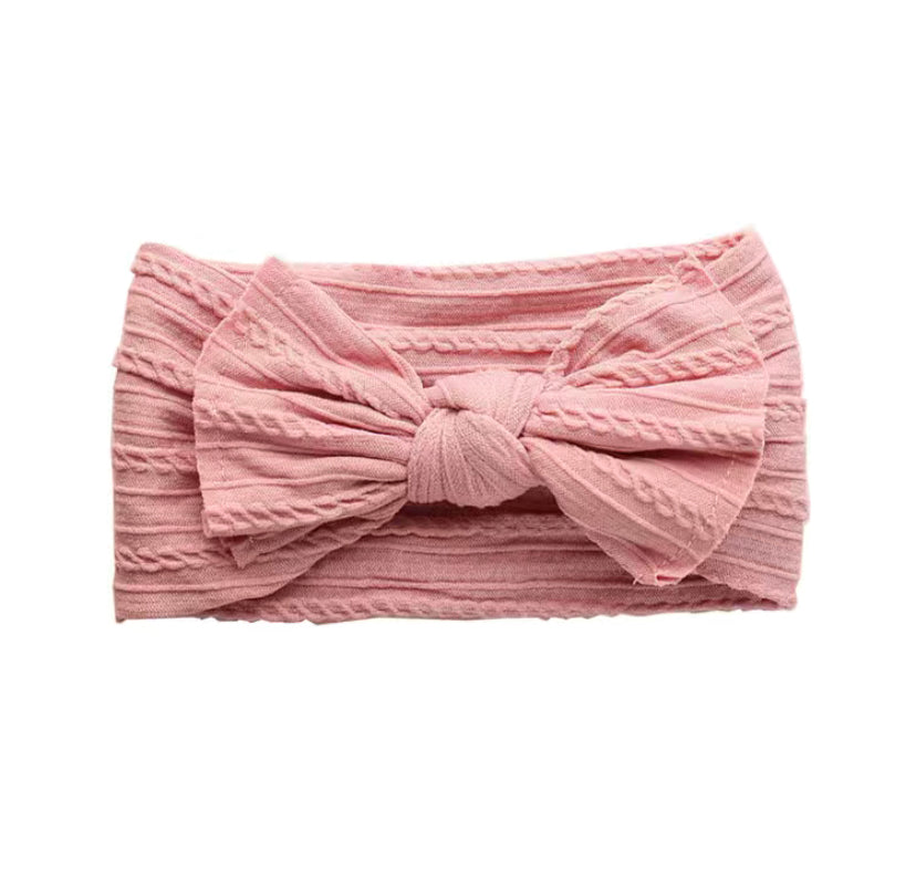 Thick-Band Bow Headband