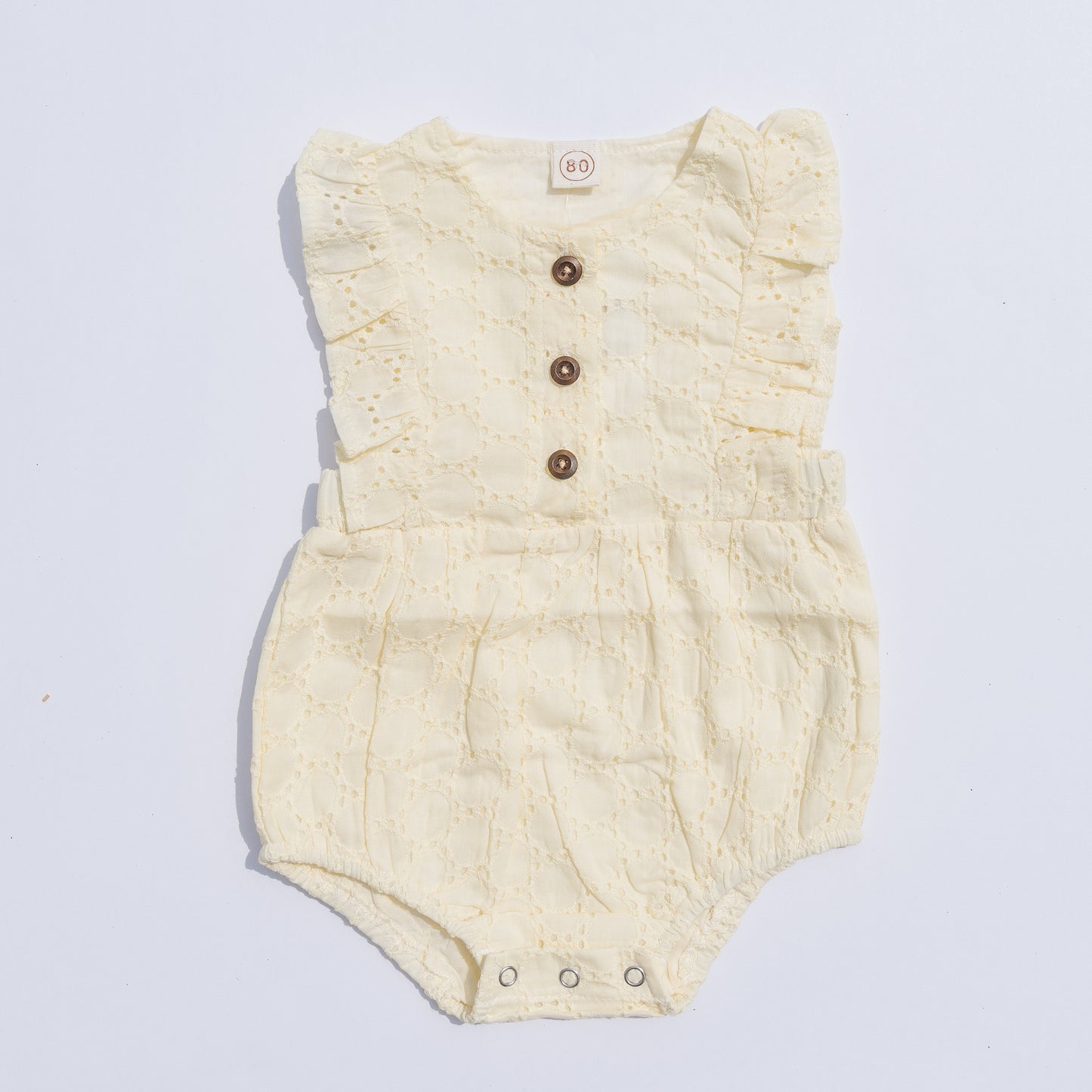 Eyelet Romper