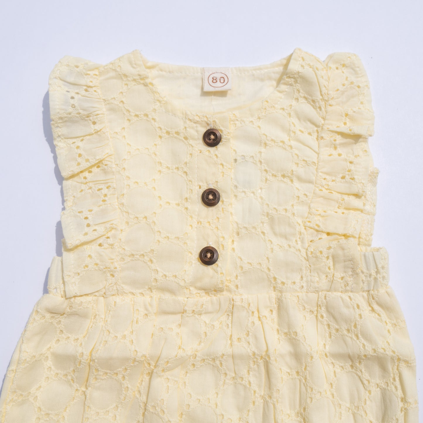 Eyelet Romper