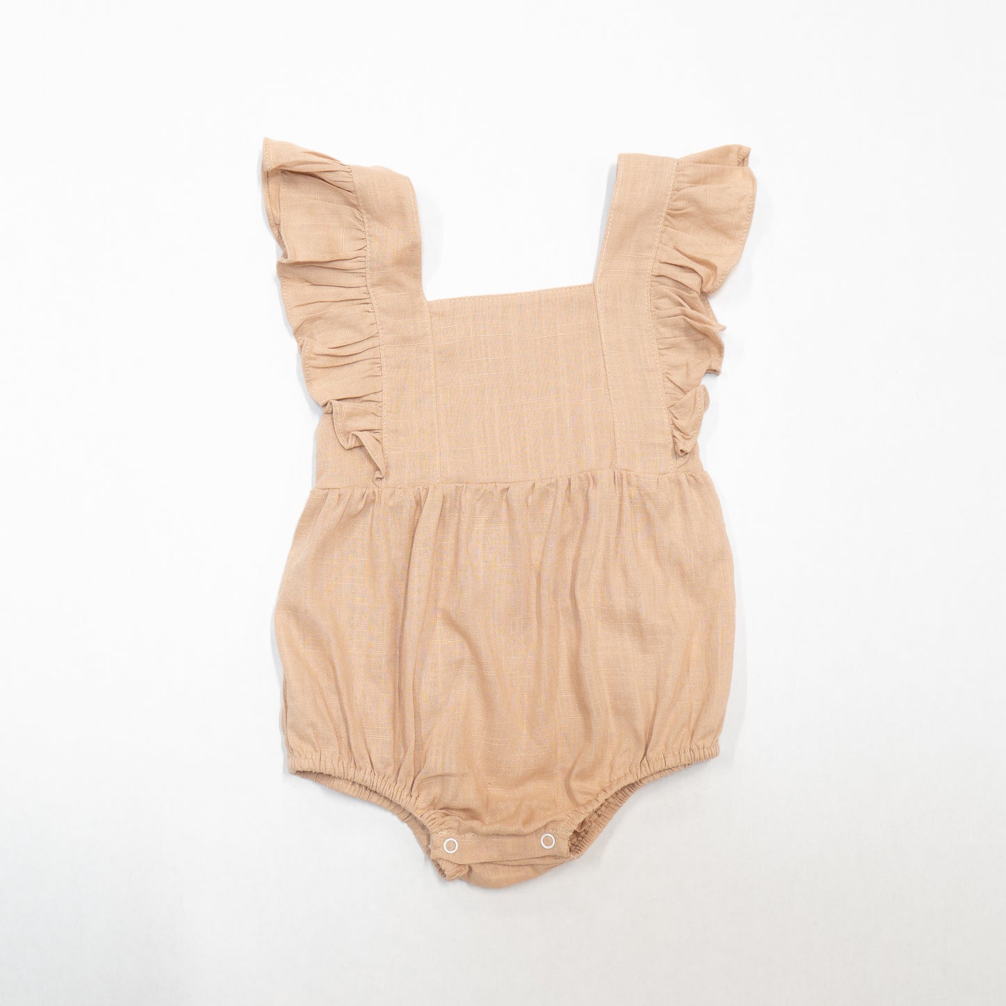 Ruffle Linen Romper