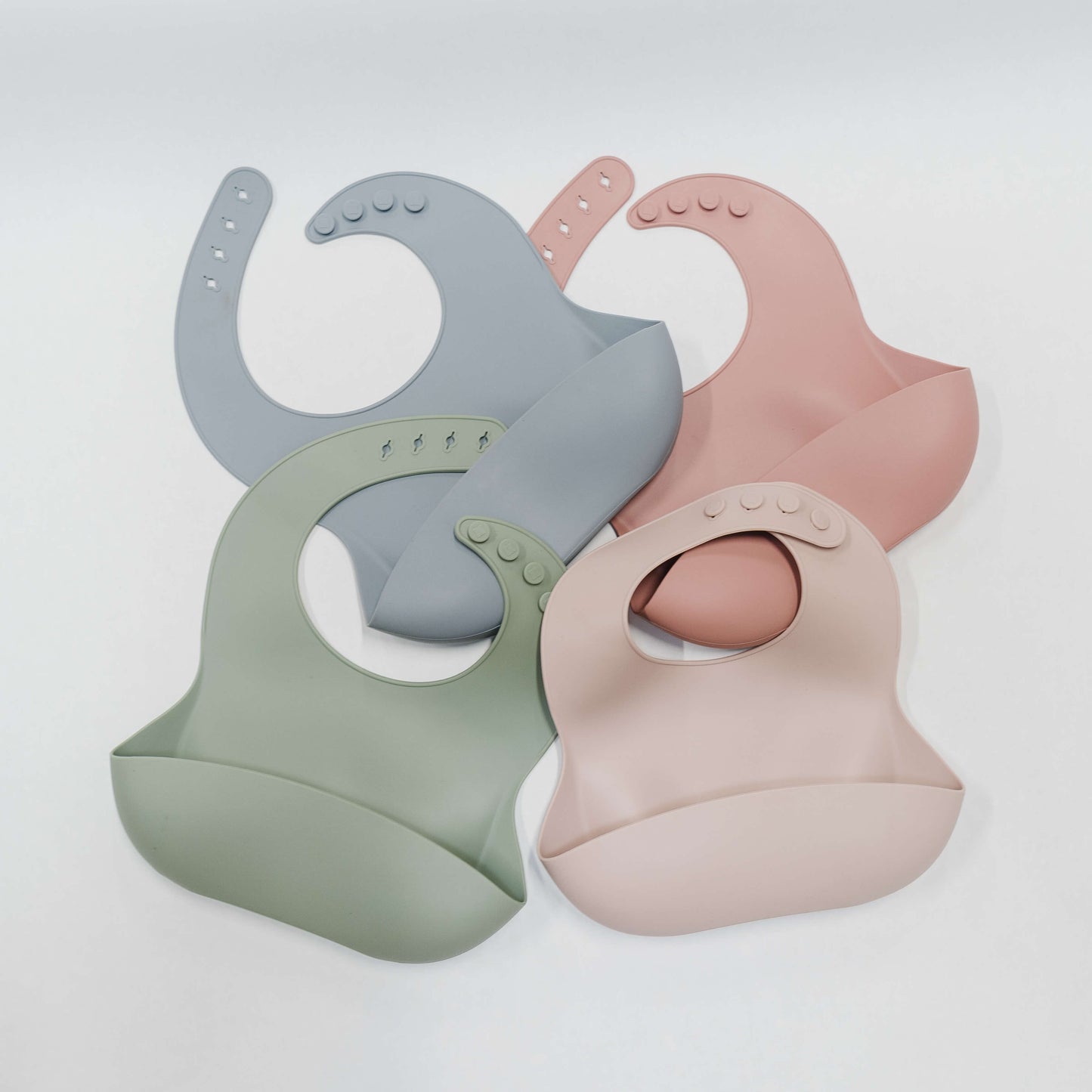 Silicone Pocket Bibs