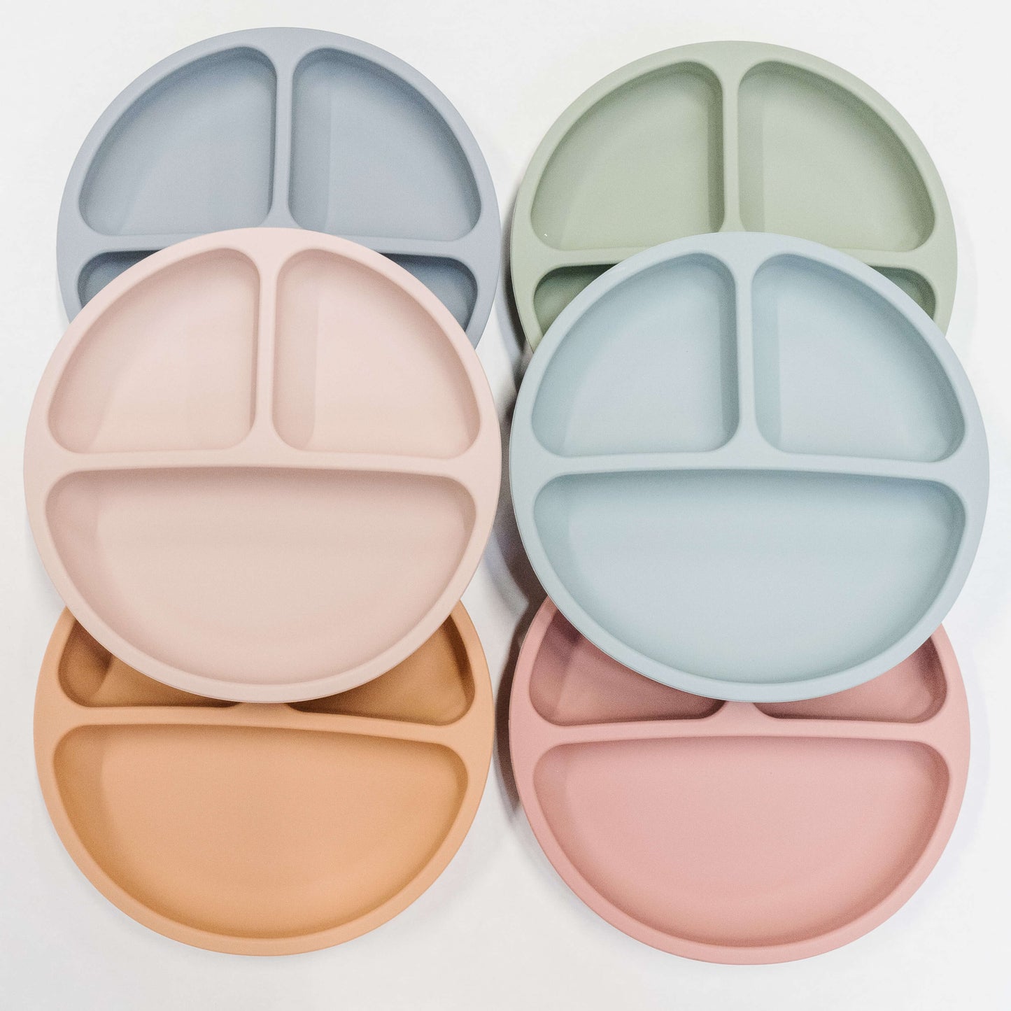 Silicone Divided Plates