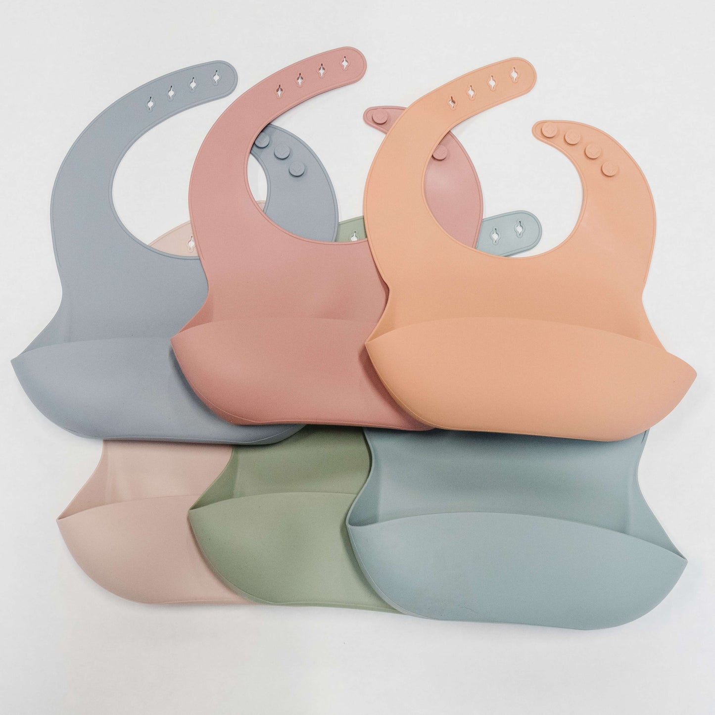 Silicone Pocket Bibs