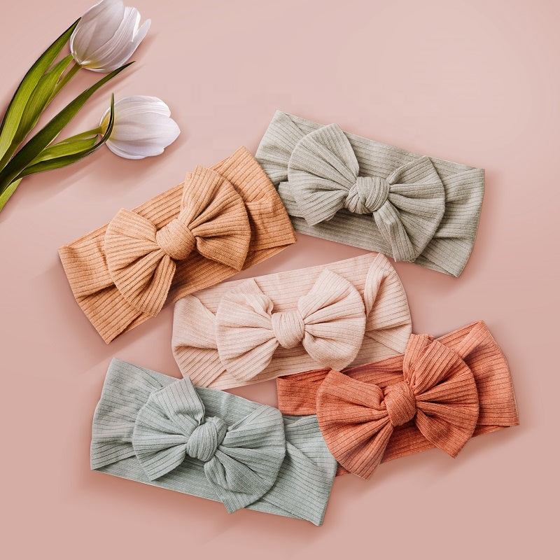 Thick-Band Bow Headband