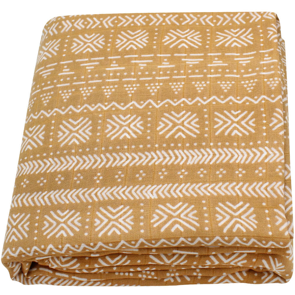 Printed Muslin Swaddle Blankets