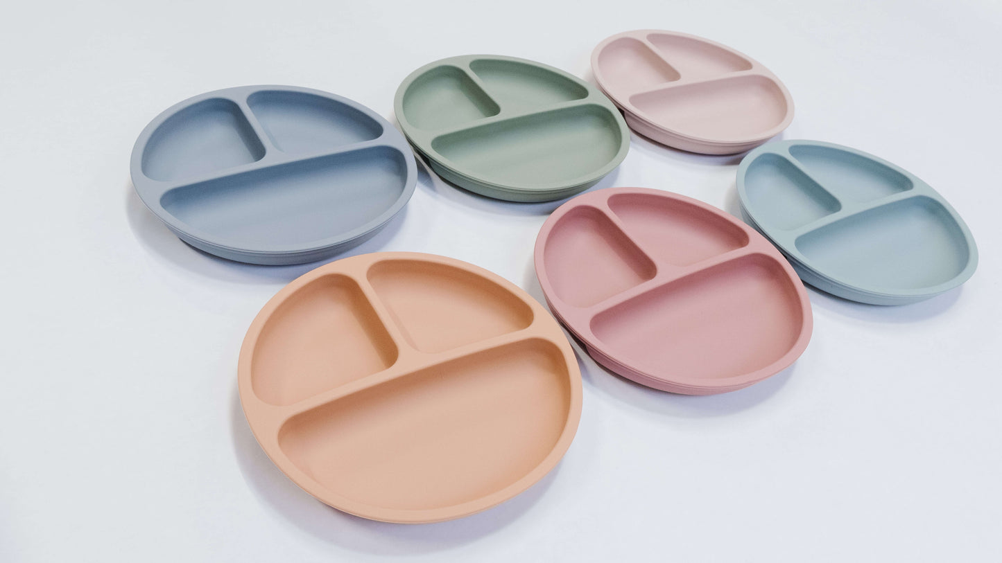 Silicone Divided Plates