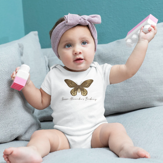 Colorful Butterfly Bodysuit and Tee Collection