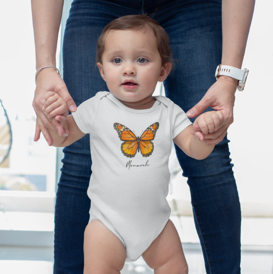 Colorful Butterfly Bodysuit and Tee Collection