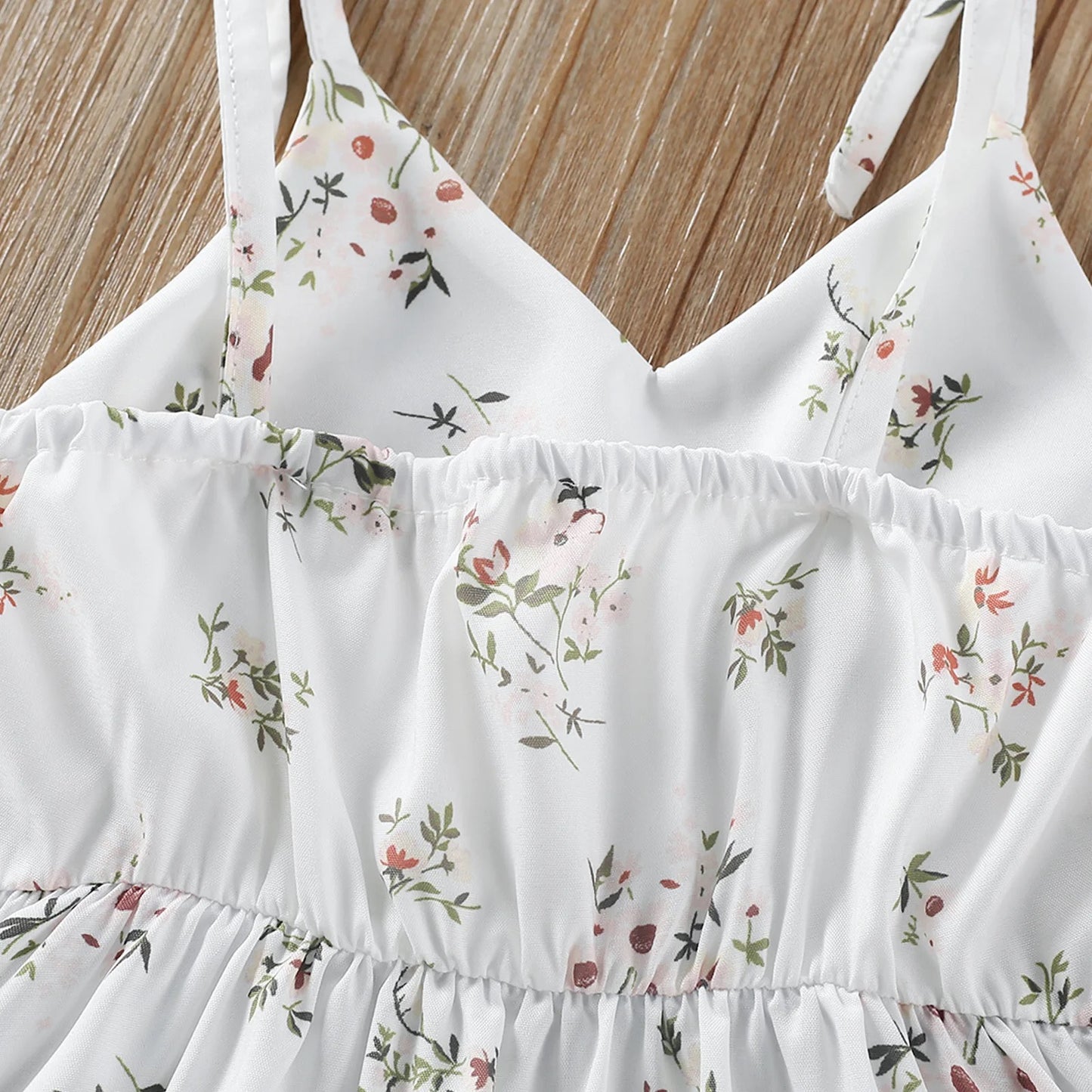Sleeveless Floral Dress