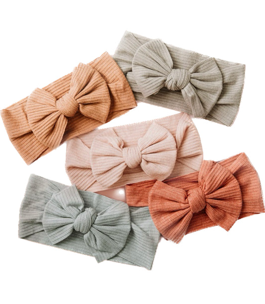 Thick-Band Bow Headband