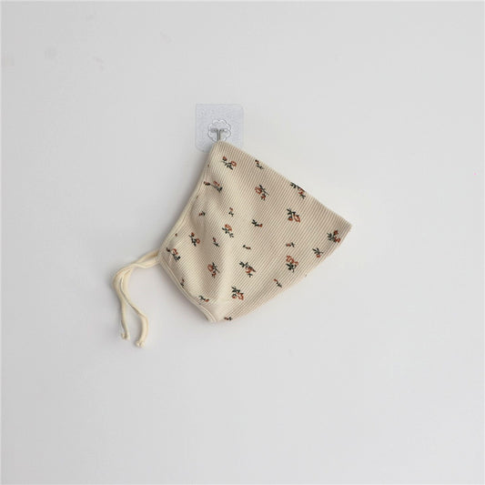 Waffle Pixie Tied Bonnet